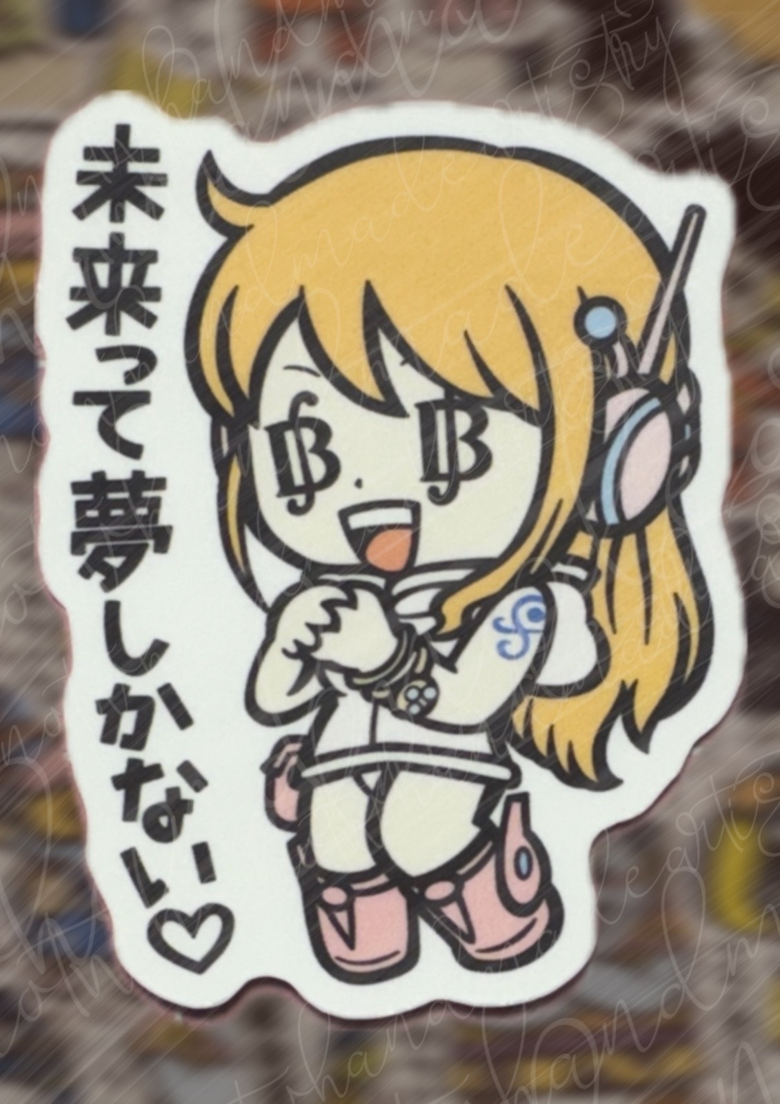 One Piece Pirates Nami Egghead Weatherproof Stickers