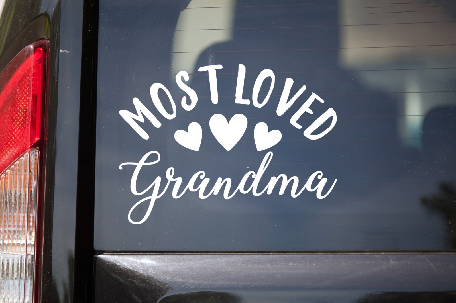 Most Loved Customized Vinyl Sticker Decal Personalized Grandma Nana Mimi Family