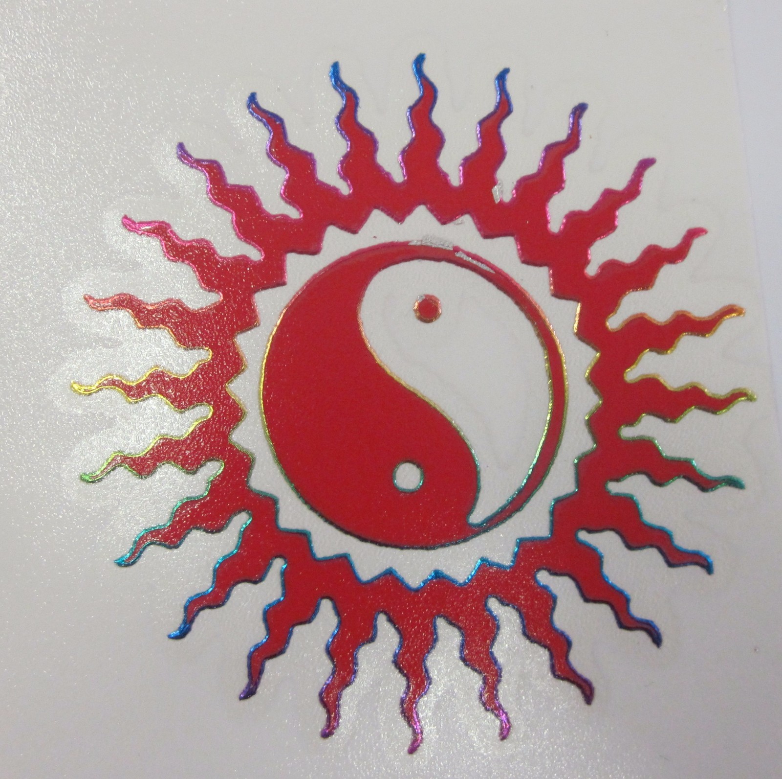 Yin Yang Vinyl Decal Sticker 2.75" Diameter (Made in USA)