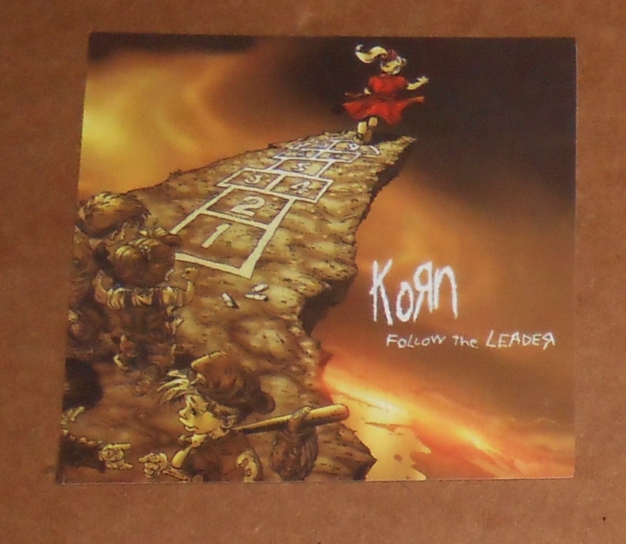 Korn Follow the Leader Sticker 3×3