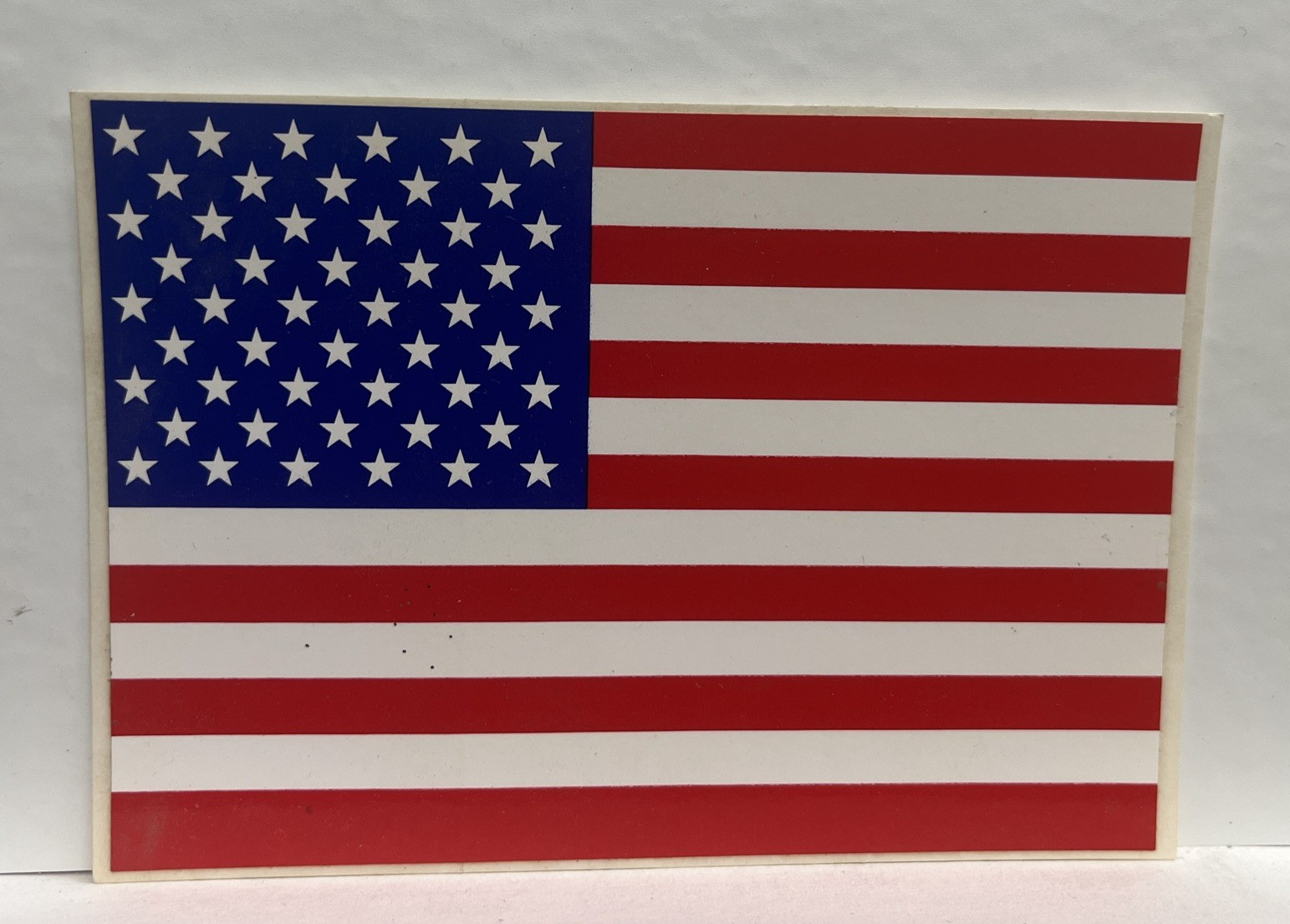 America Flag Patriotic Decal Vinyl Sticker 4 x 5