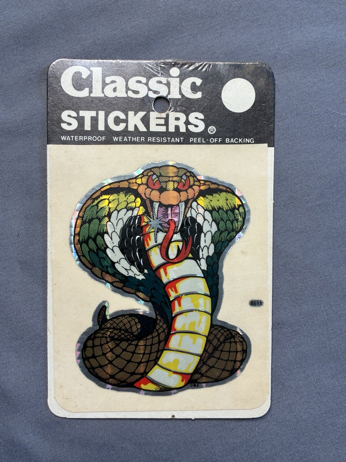1980 Vintage – Classic Stickers – Prism Cobra – NEW
