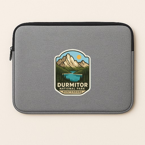 Durmitor Montenegro Iron On Heat Transfer Vinyl HTV Die-Cut World National Parks
