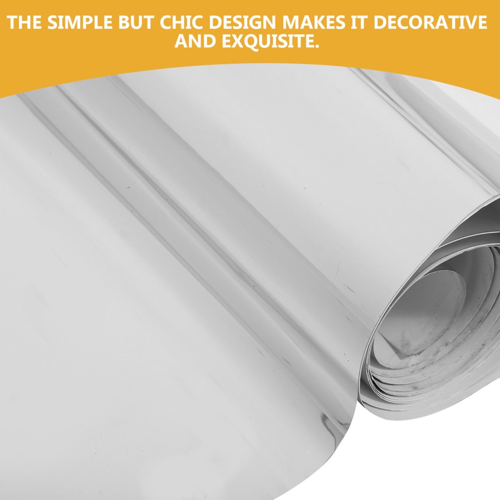 Adhesive Mirror Self Mirrors Sheets Peel and Stick Reflective Decor