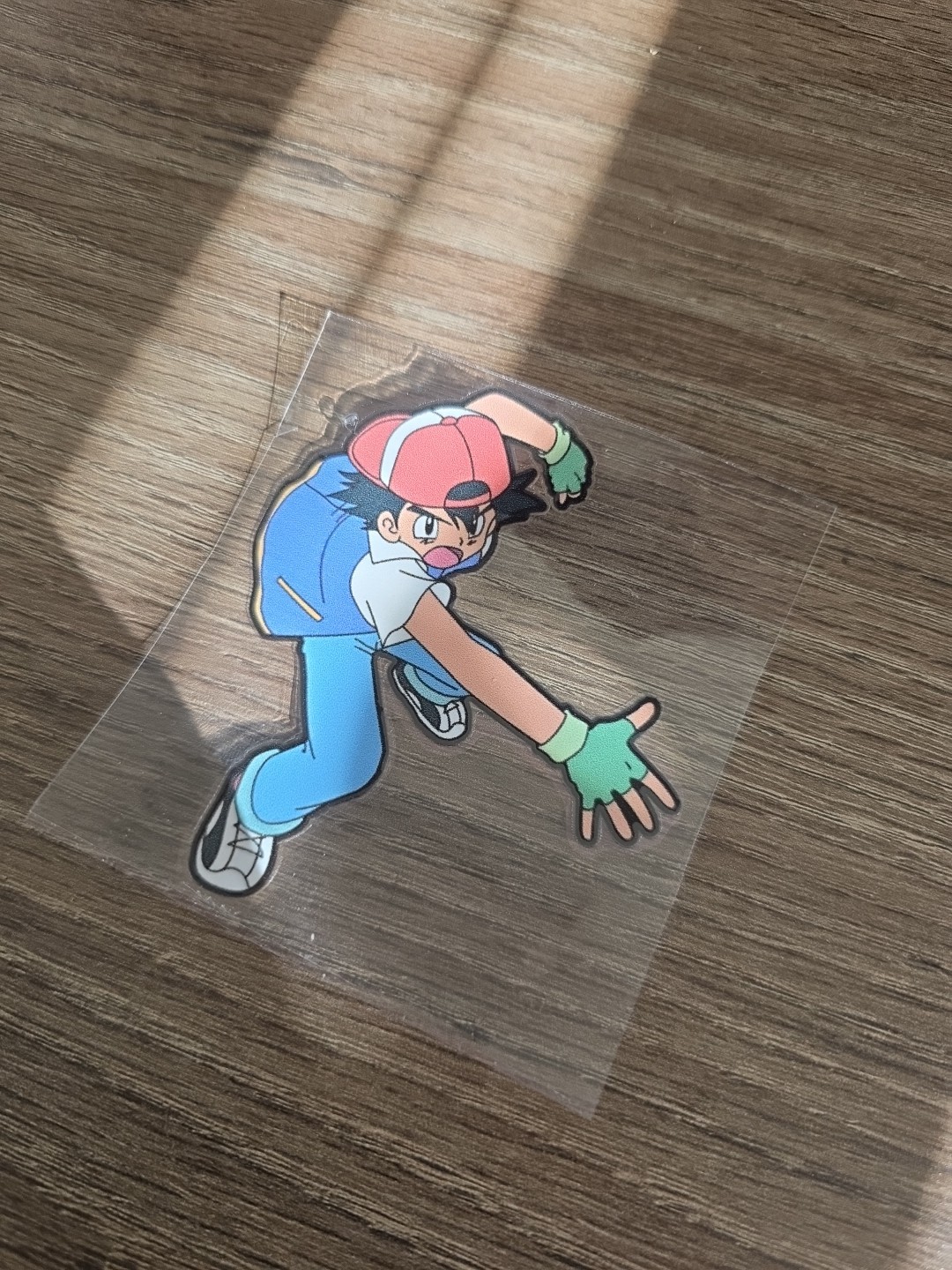 Pokemon Ash UV DTF Decal Sticker Waterproof Raised Made In USA