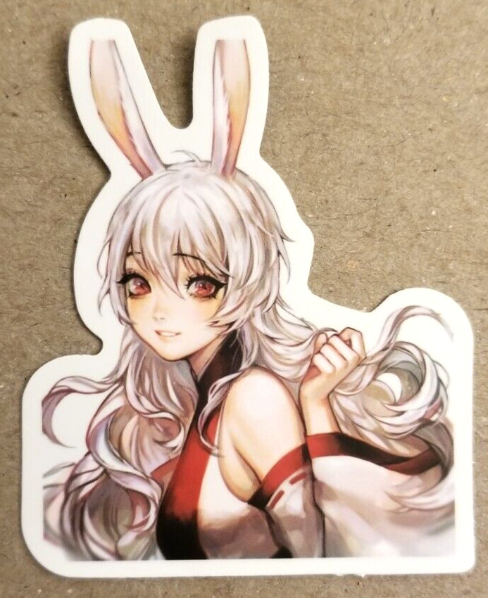 Bunny Girl Sticker Waifu Bunnygirl Rabbit Halloween Anime Manga Pin Up Pinup UwU