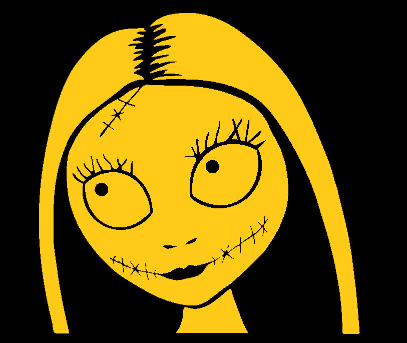 SALLY SKELLINGTON, NIGHTMARE JACK Decal Sticker for Car, Window, Laptop, Tumbler