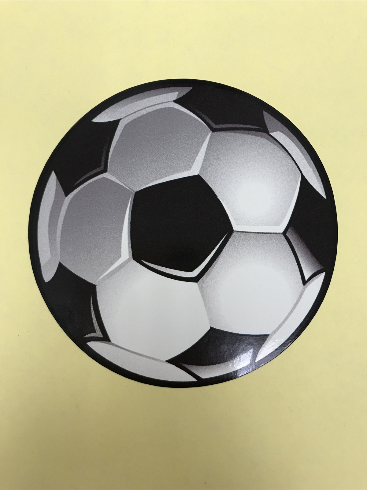 NEW Sticker Decal SOCCER BALL Car Sports Spirit Vinyl Waterproof Football