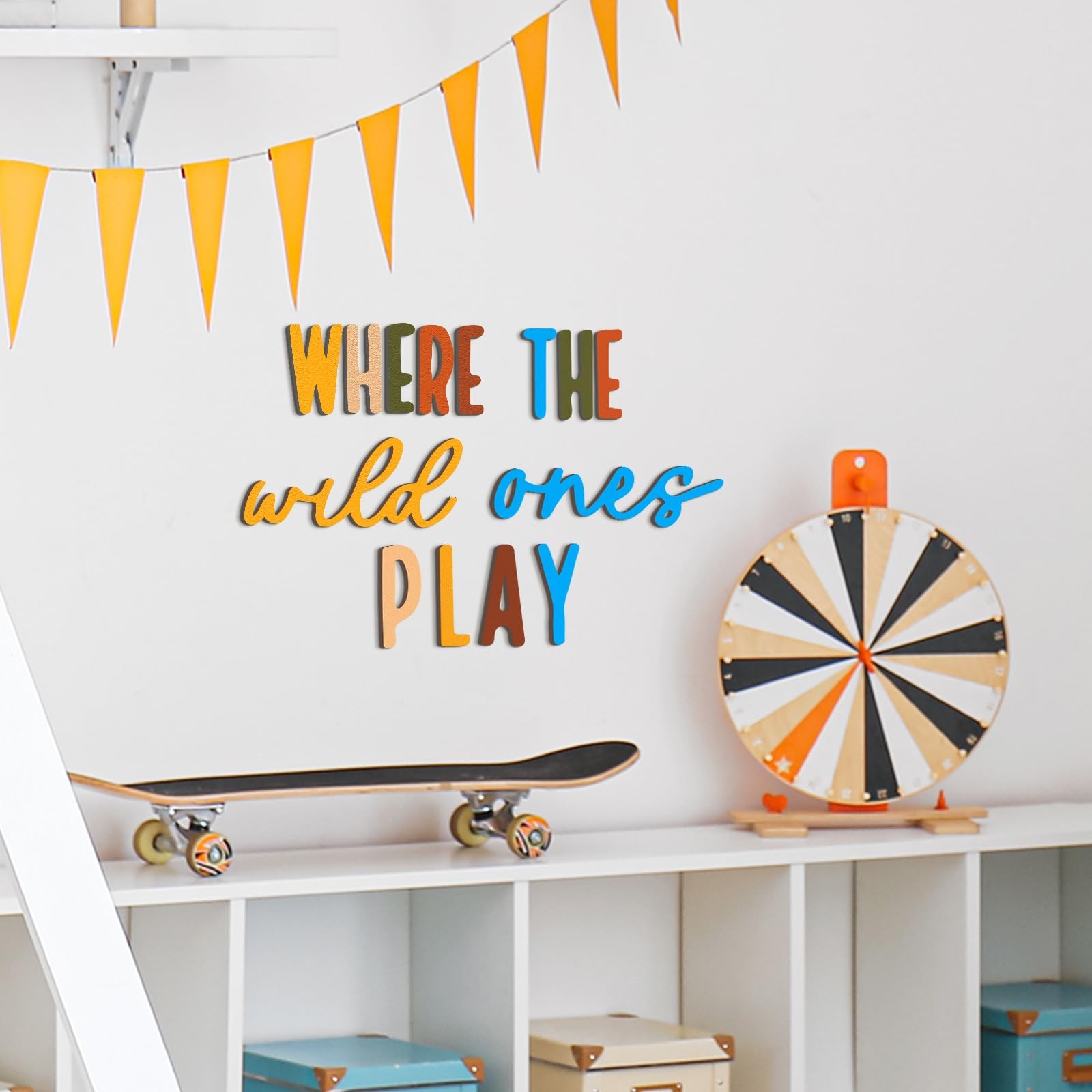 14 Pcs Where The Wild Ones Play Wall Decor Playroom Wall Decor Nursery Sign P…