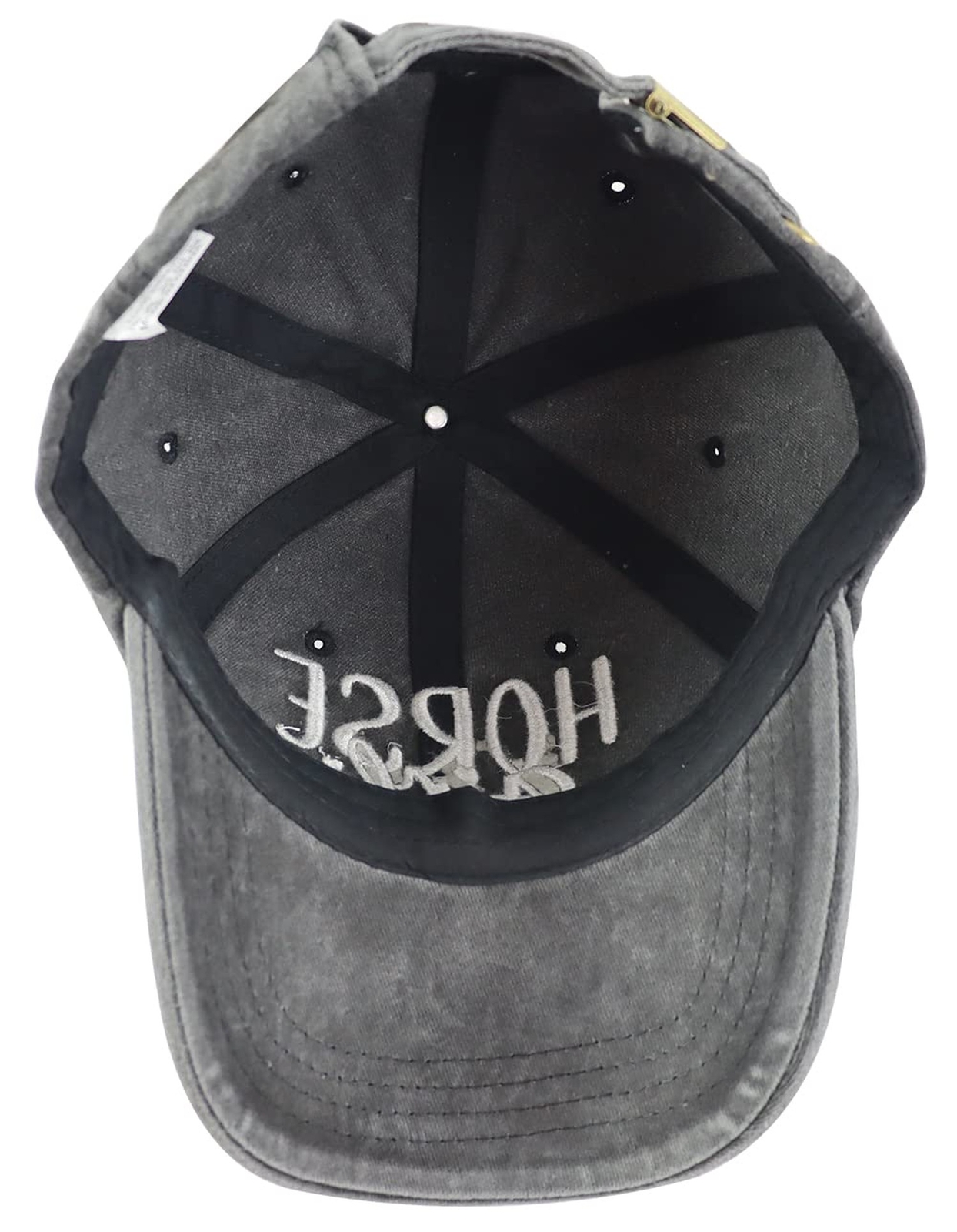 Horse Girl Hat for Women, Funny Adjustable Cotton Embroidered Horse Lover Bas…