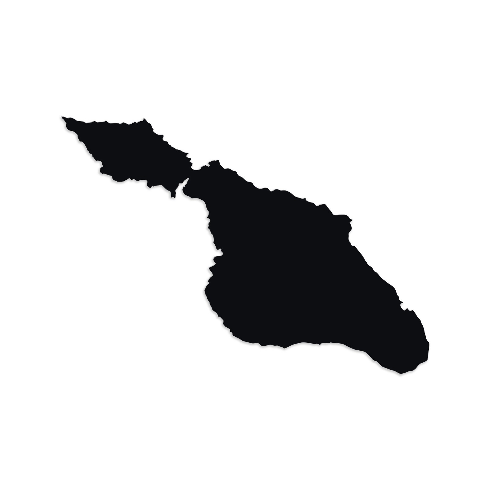 Santa Catalina Island Vinyl Decal Sticker – California Coastal Outline Graphic