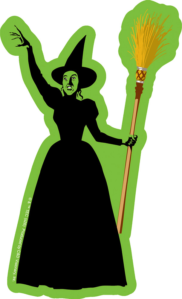 Sticker – The Wizard Of Oz Wicked Witch Of The West 1930s Children's Movie 6.75"