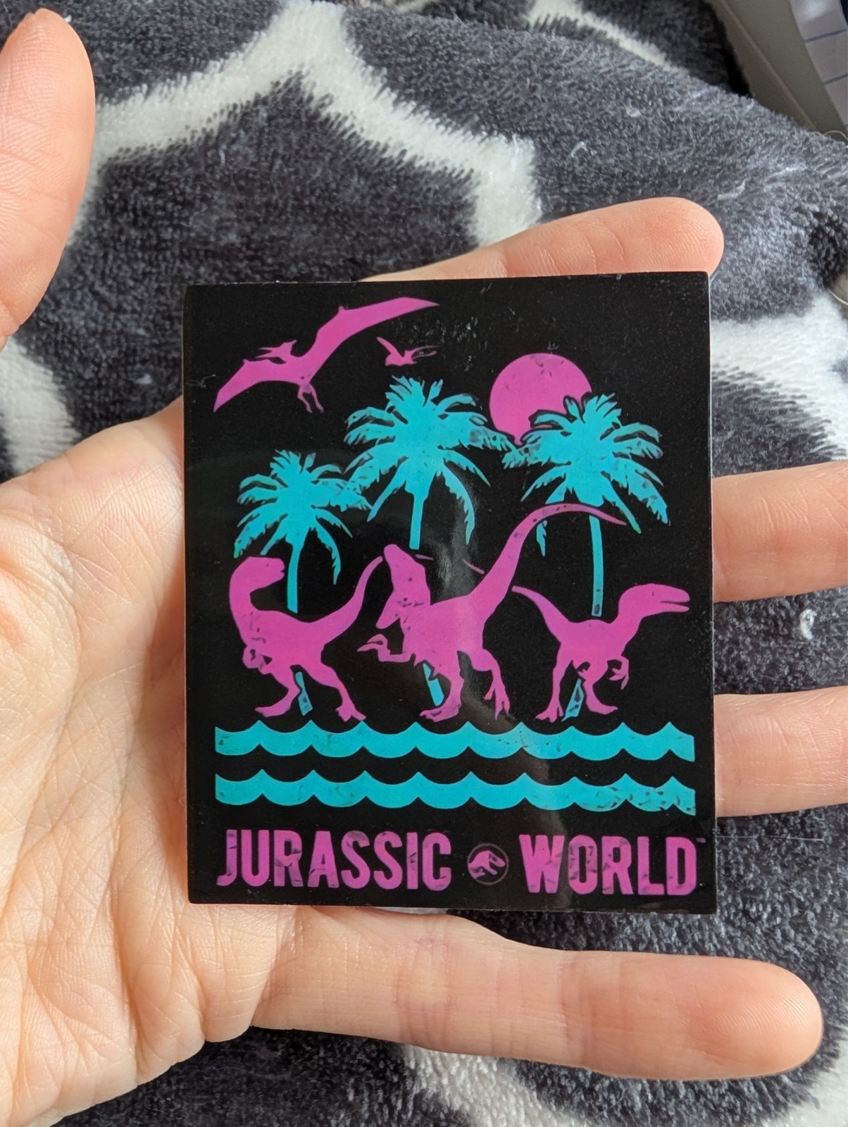 Jurassic Park Dinosaur Sticker Vinyl Decal | T-Rex Movie Film Fan Art