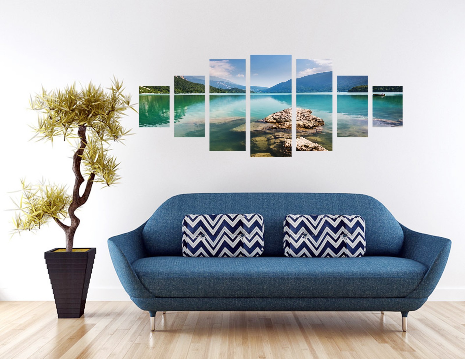 3D Mountain River 78 Unframed Print Wall Paper Decal Wall Deco Indoor AJ Jenny