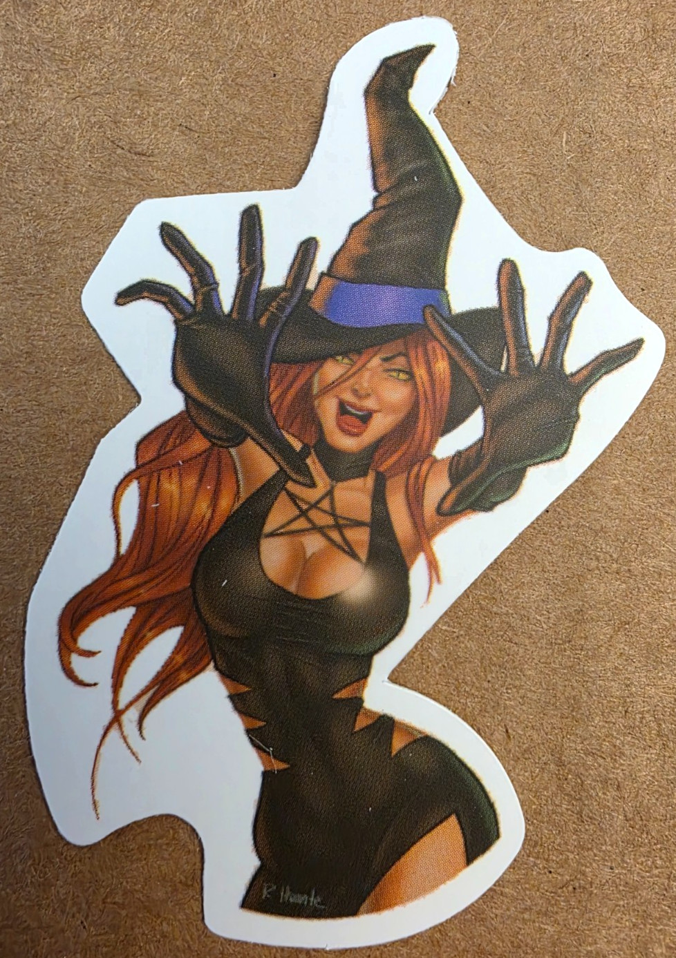 Halloween Sticker Girl Witch Vampire Ghost Zombie Demon Gothic Comic Anime Manga