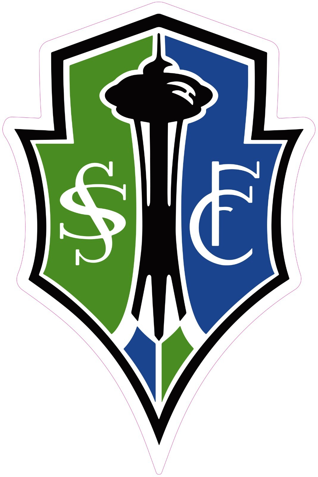 Seattle Sounders FC Soccer Vinyl Decal Sticker Car Truck Bumper Laptop Tumbler