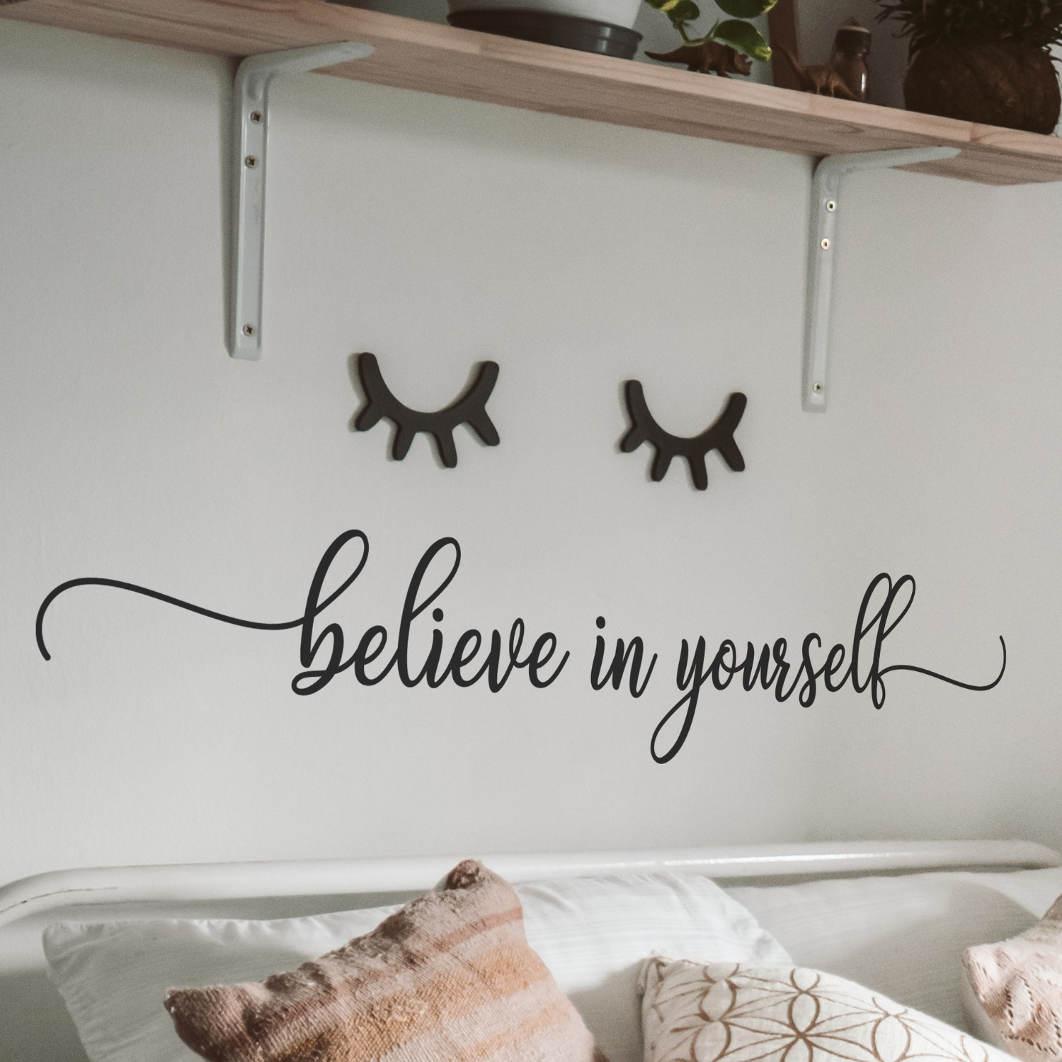 Motivational Wall Decal Quote – Believe in Yourself – Inspirational Home Decor