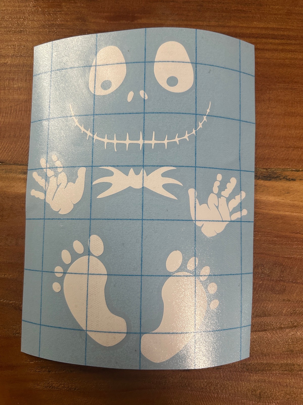 Jack Skellington Baby On Board Vinyl Decal Sticker – 6103