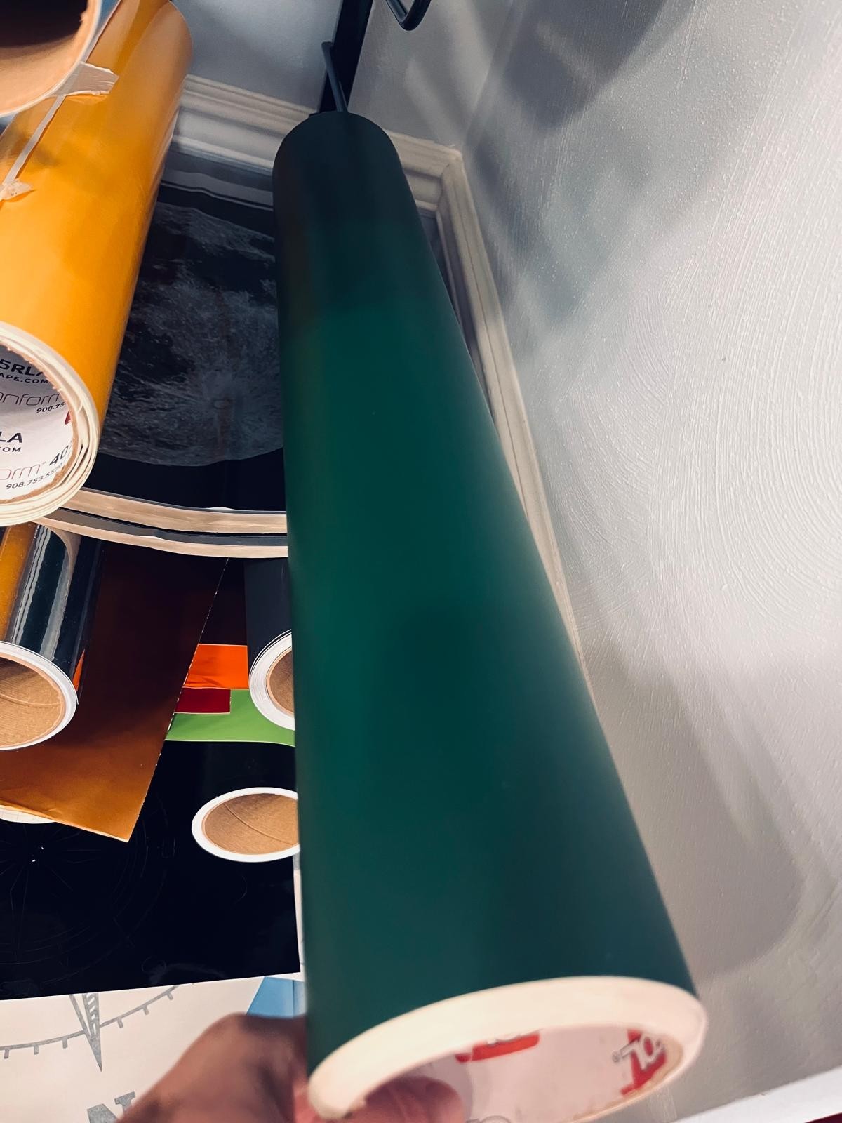 ORACAL 631 Calendered Vinyl Film roll 24 in by 8.5 yards Matte Dark Green 060