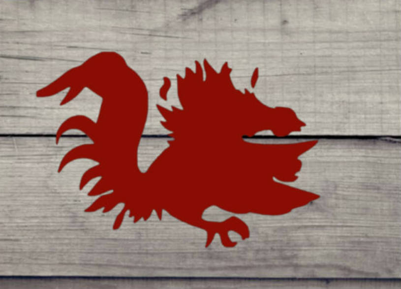 USC Gamecock Vinyl Decal -Gamecock – Auto, Stanley, Cellphone – The USC