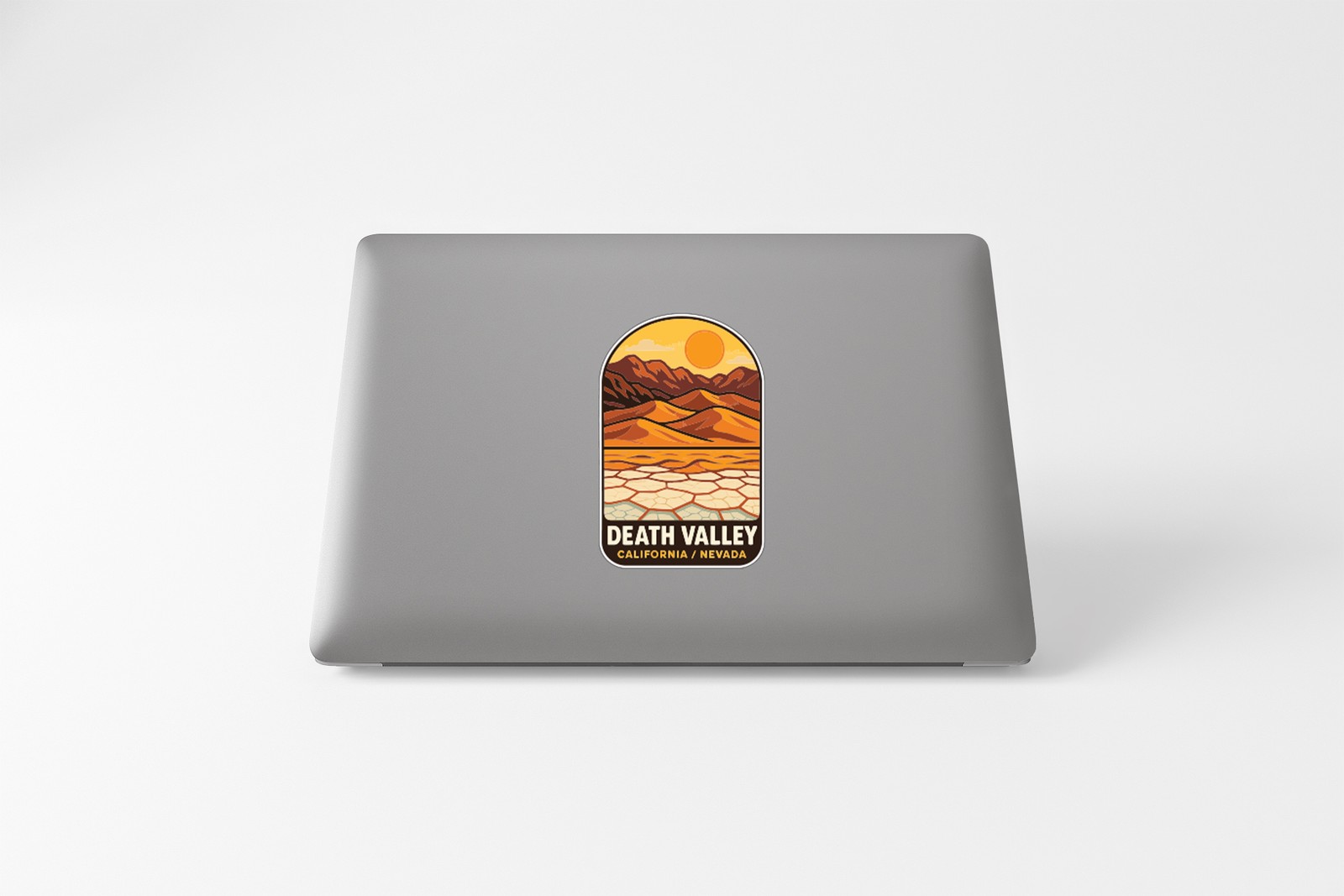 Death Valley California Nevada Sticker Decal Vinyl Die-Cut Symbolic Landmark