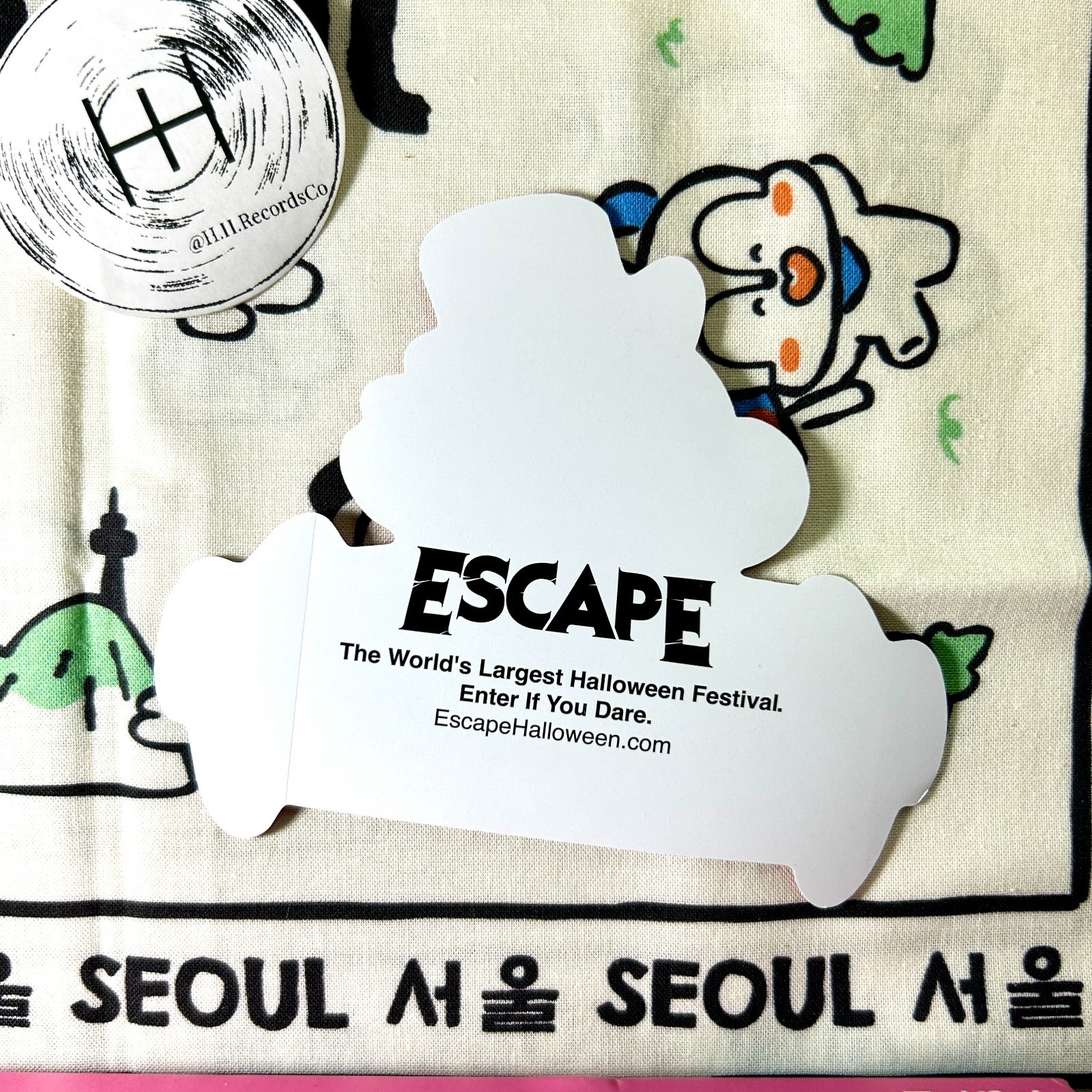 EDC 2026 Official Escape Sticker Waterproof Vinyl Car Decal Insomniac