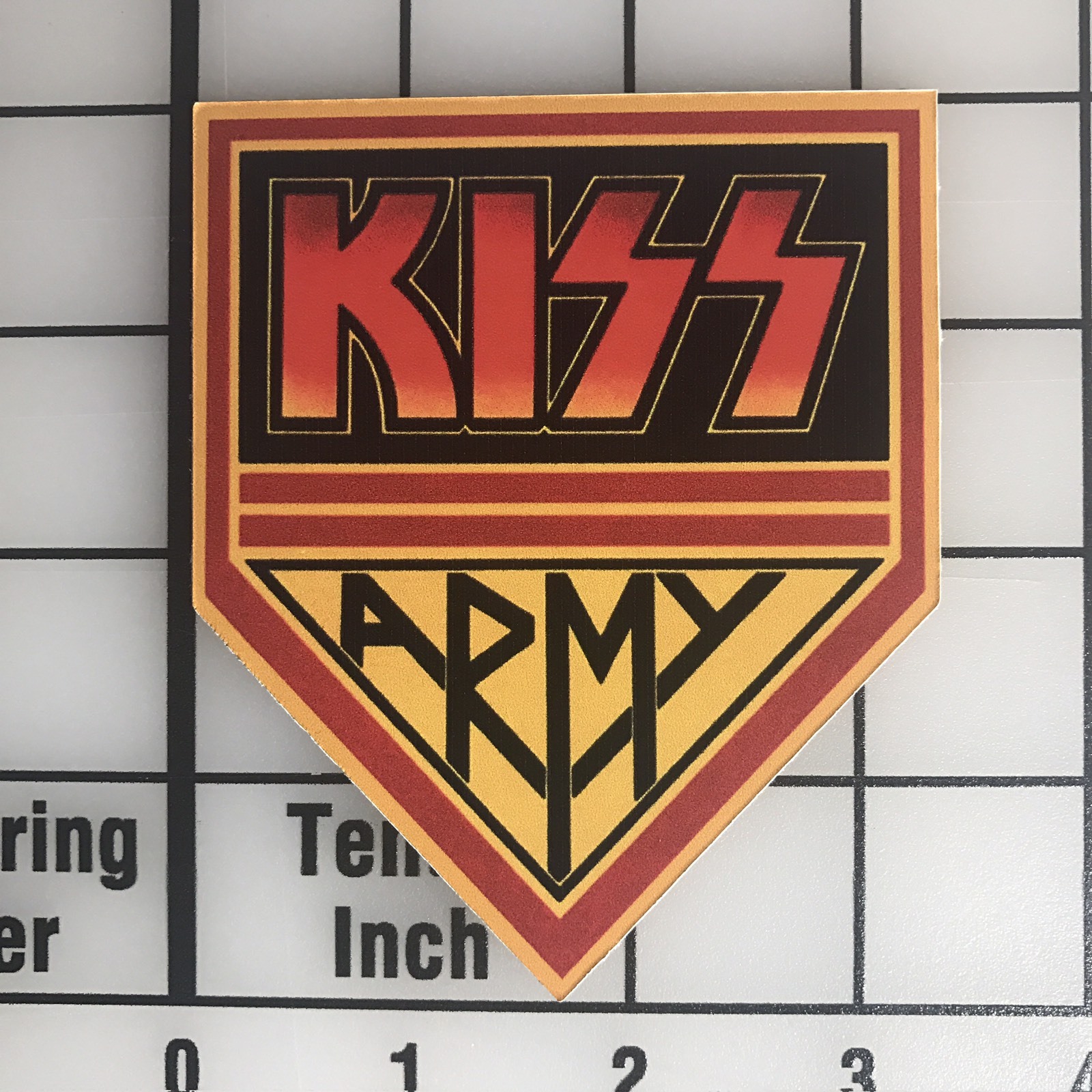 Kiss Army 4" Tall Vinyl Decal Sticker – BOGO