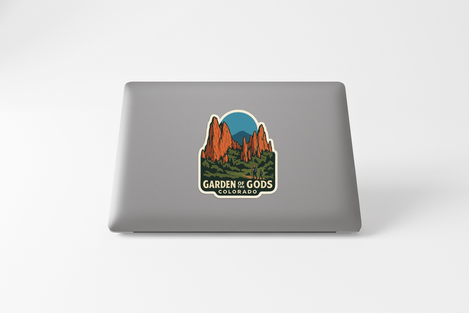 Garden of the Gods Colorado Sticker Decal Vinyl Die-Cut Symbolic Landmark Design