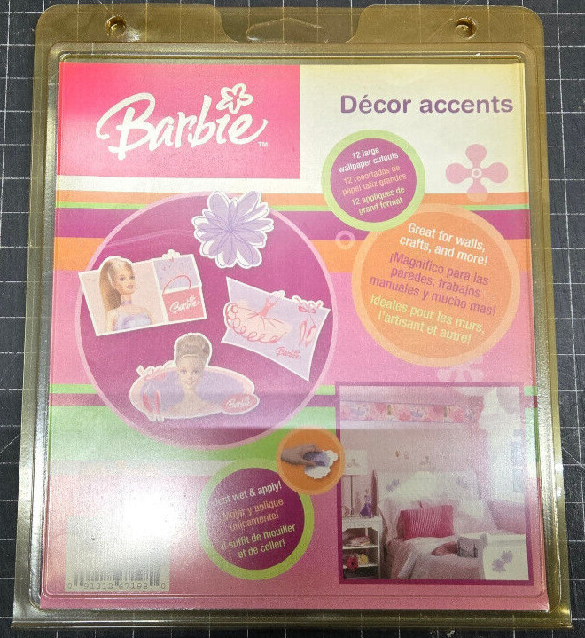 Barbie Wall Stickers Girls Bedroom Decals Decor Accents Kids Room LK67198