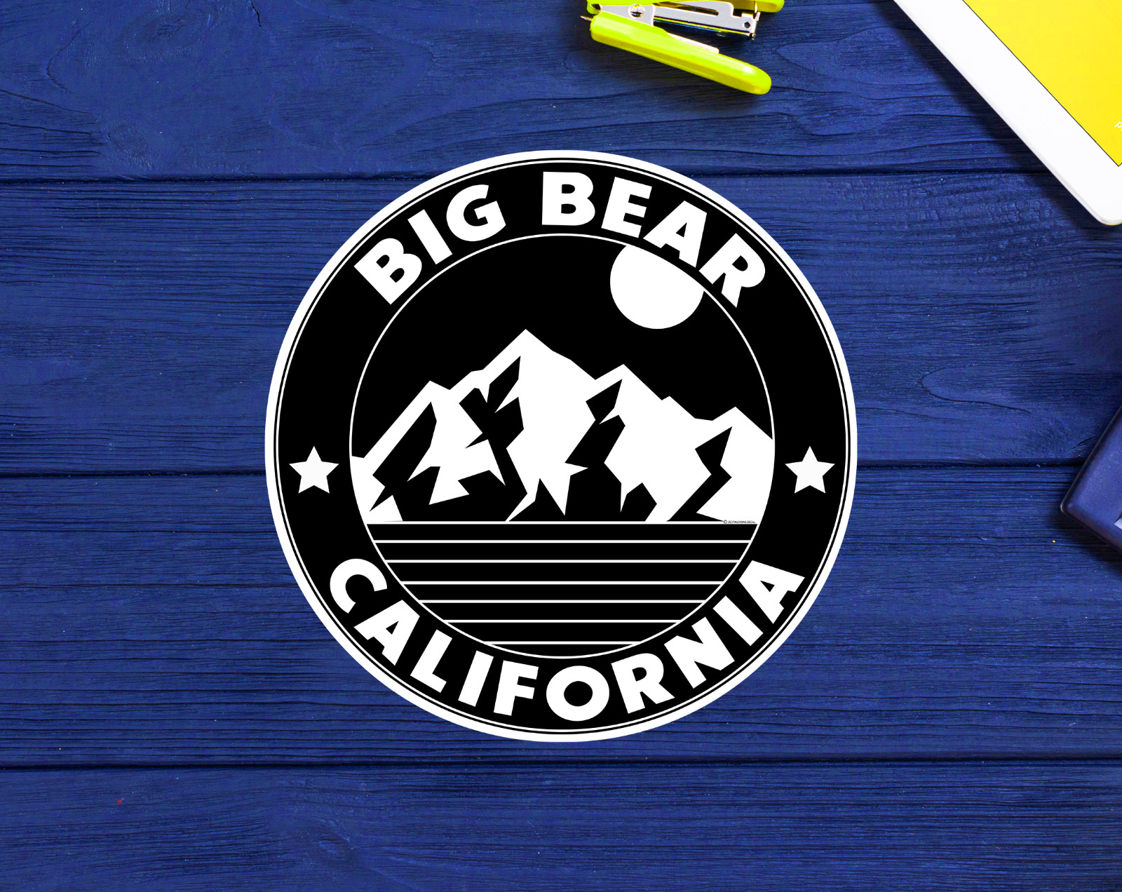 Big Bear Lake California Skiing Ski Vinyl Decal Sticker 3" or 3.5"