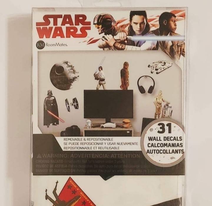 Disney STAR WARS 31 Wall Sticker Decor Graphic Decals