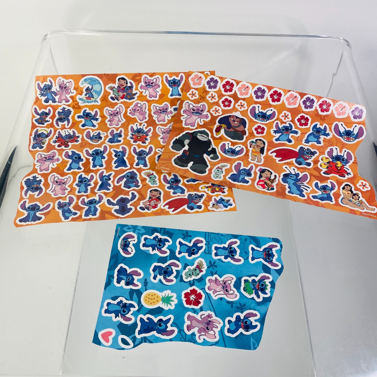 RARE 40+ PCS Disney Lilo And Stitch Mix Stickers