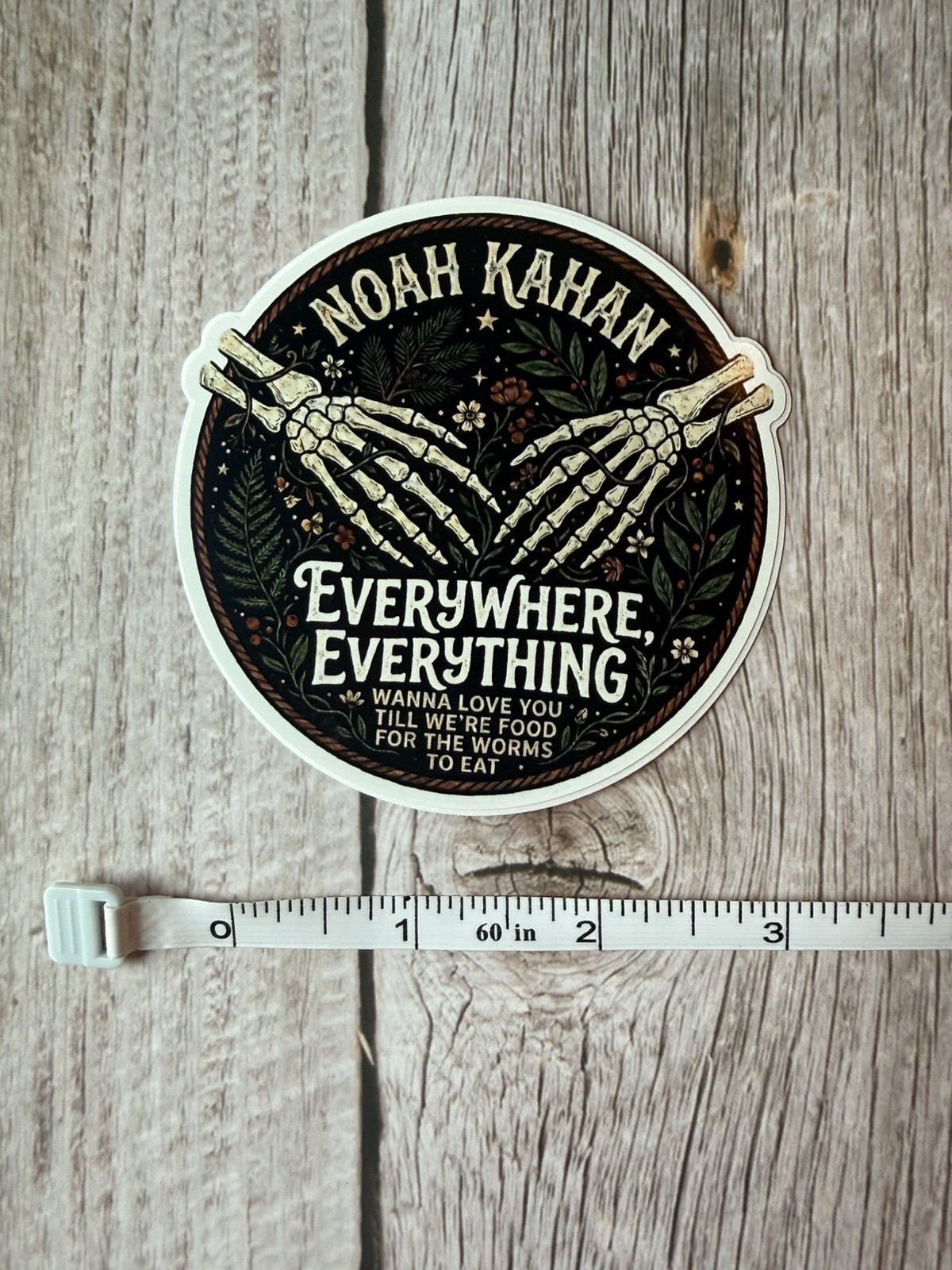 Everywhere Everything Noah Fan Art Vinyl Sticker Slap