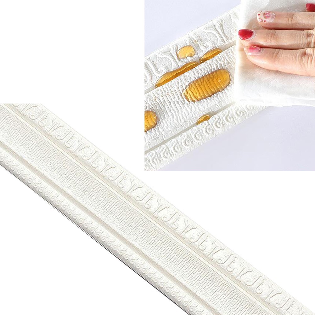 Self-adhesive Background Frame Foam Molding Trim Wallstick DIY Decoration