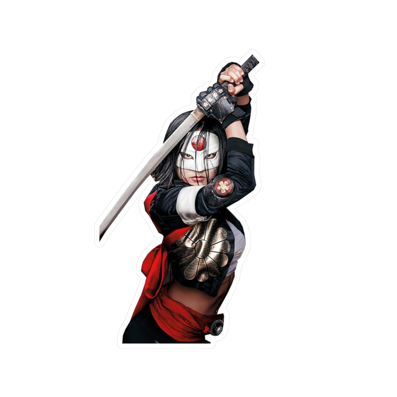 Katana, DC Universe, Stickers for Laptops, Mug, Skate Board, Snowboard