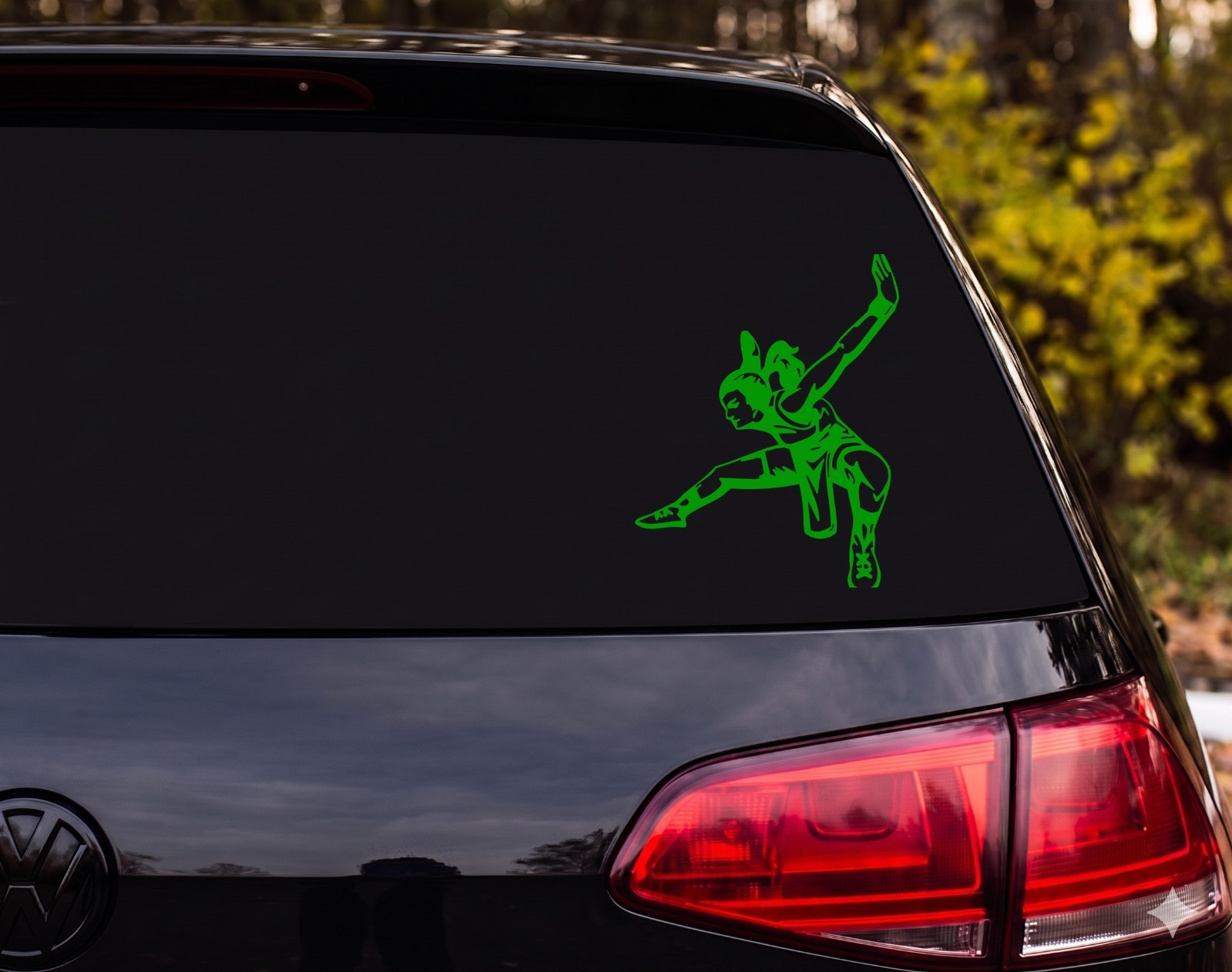 Female Wrestler Takedown Move Vinyl Decal Sticker Car Laptop | Wrestling Fan Gif