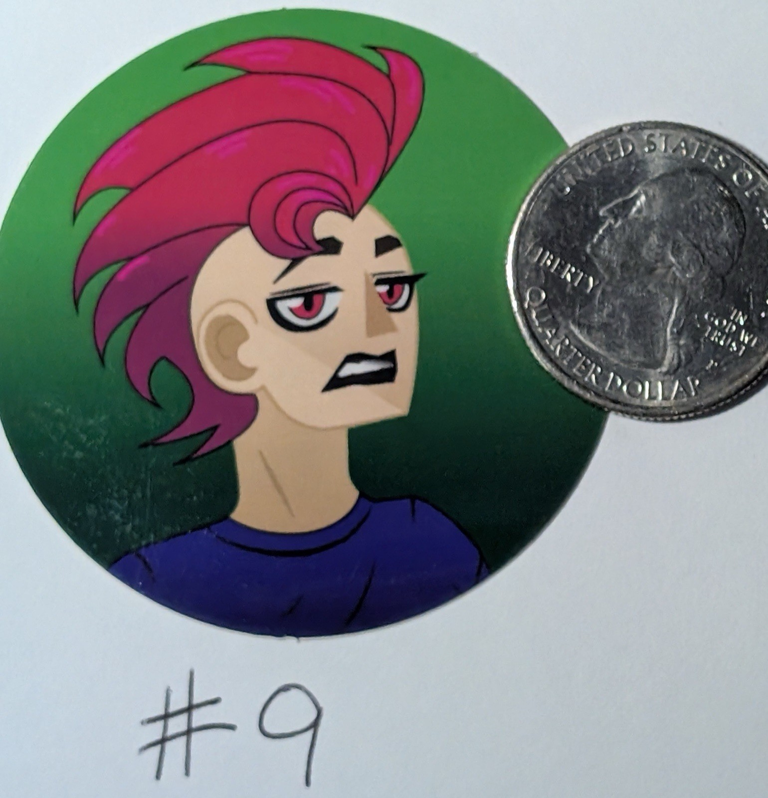 Profile Pic “What’s Your Mood?” 2” Stickers (Original Art)