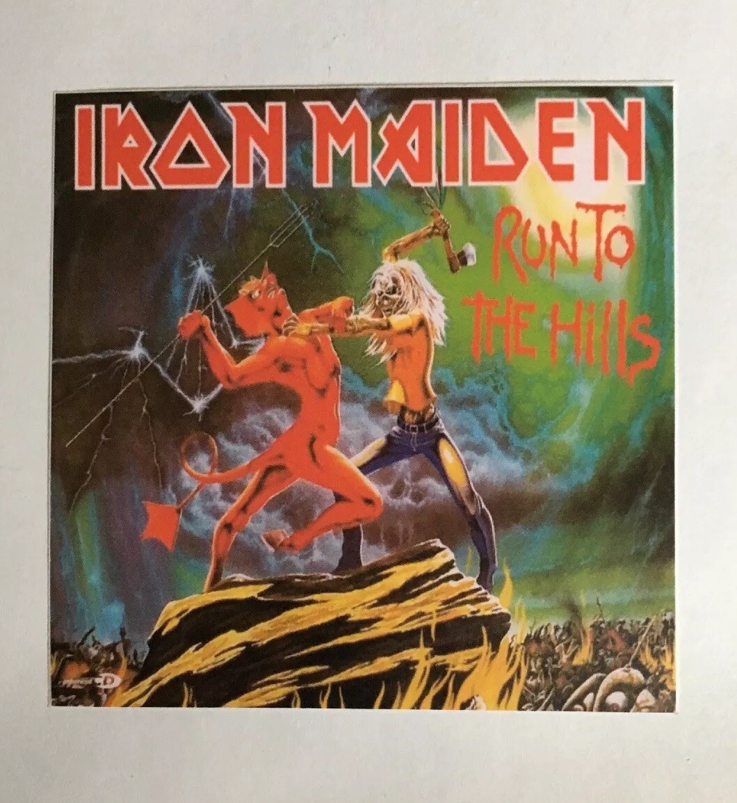 Iron Maiden Sticker – Run To The Hills