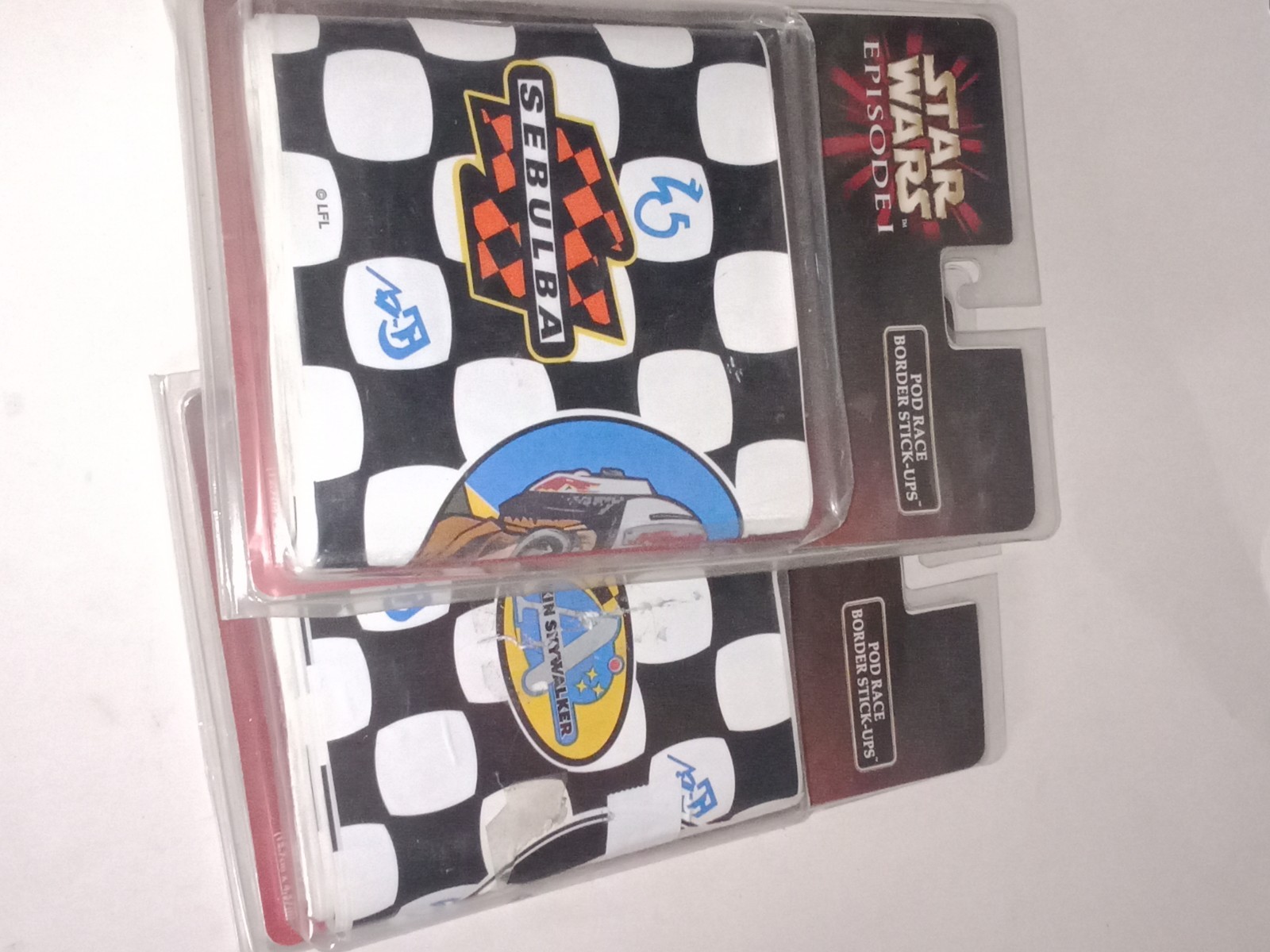 Priss Prints Star Wars Episode I Pod Race Border Stick-Ups Vinyl Self-Clinging