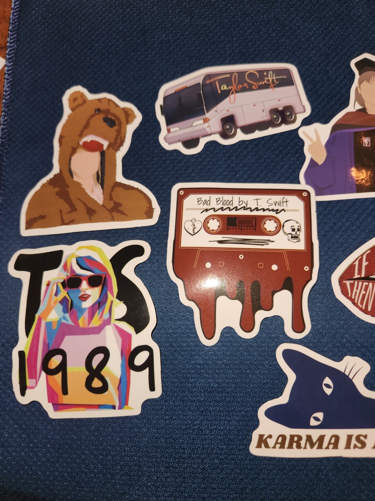 16 Taylor Swift Albu Stickers, Swiftie Stickers, Laptop Stickers, Swiftie Decals