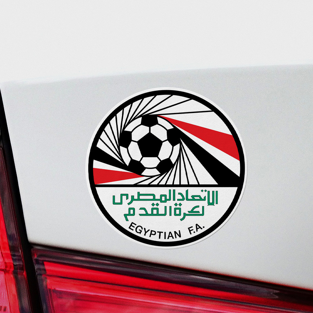 Egypt National Team Soccer 4 Pack Sticker Vinyl Decal Football Africa Cairo