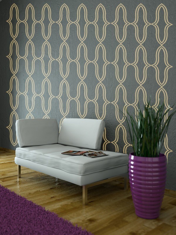 Geometric Wall Decal, Hollywood Regency Decor, Modern Wall Decor, Nursery Decor