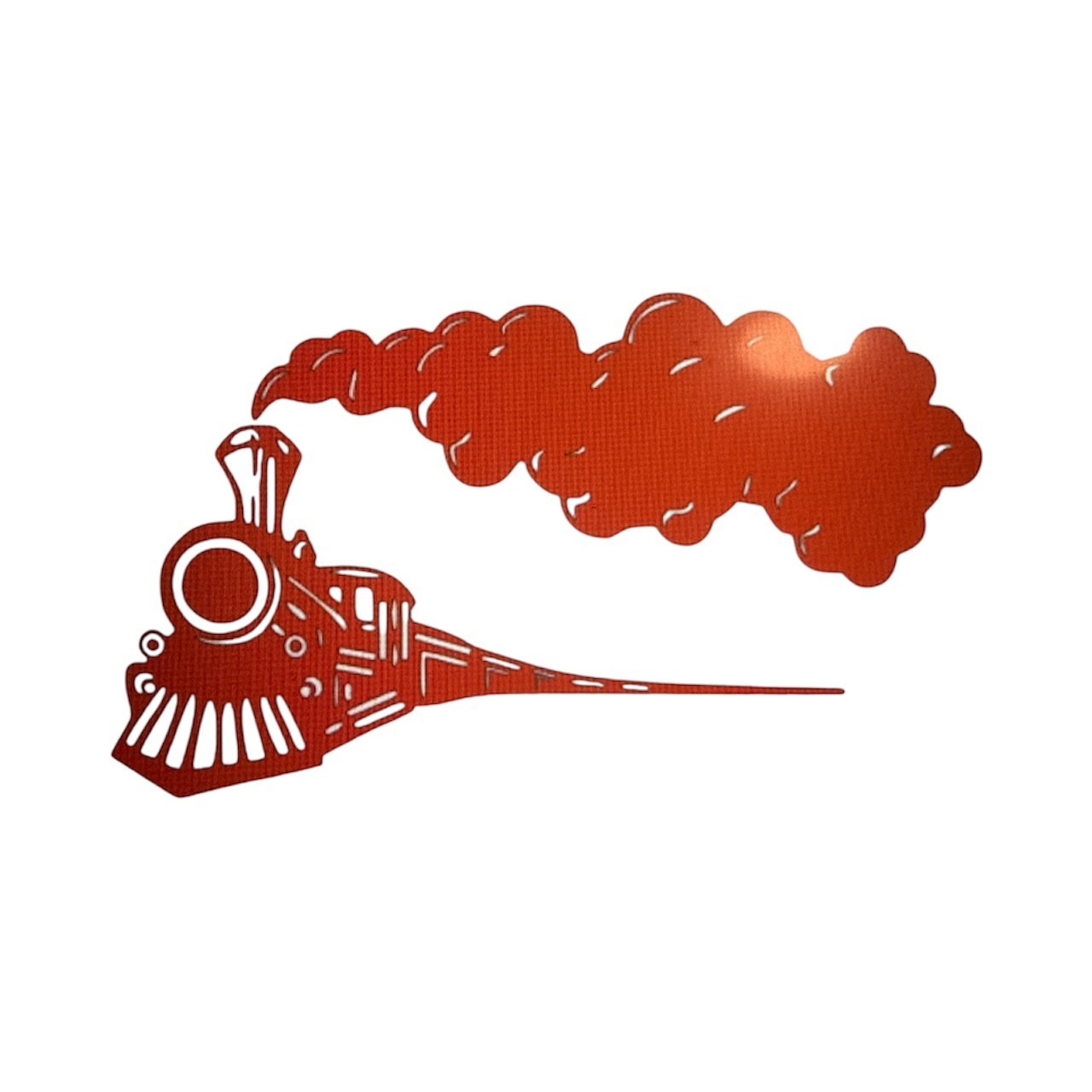 TRAIN LOCOMOTION Vinyl Decal for Car Truck Jeep Bumper Wall Window