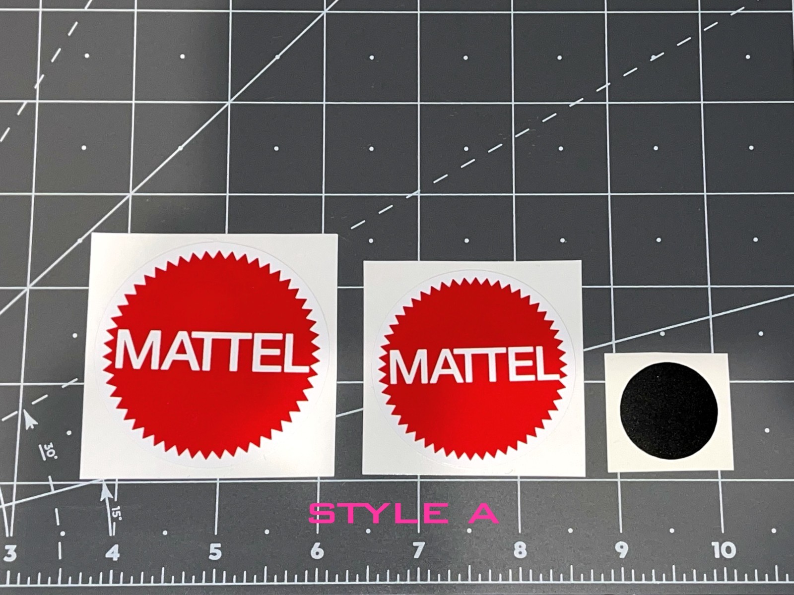 HOVERBOARD Back to the Future 2 movie prop upgrade decal sticker set of 2 BTTF