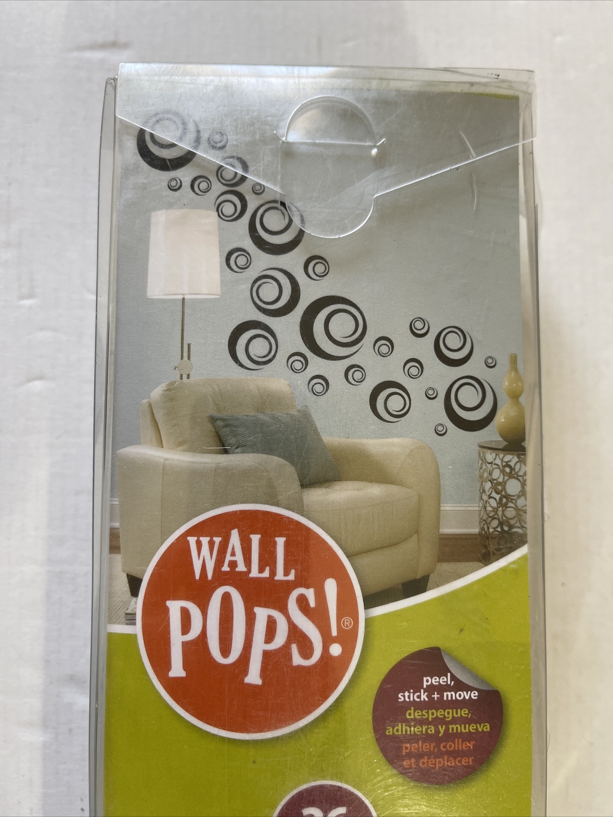 Wall Pops Art Pattern #WPK906- Ringlets- Peel & Stick – 26 Pieces