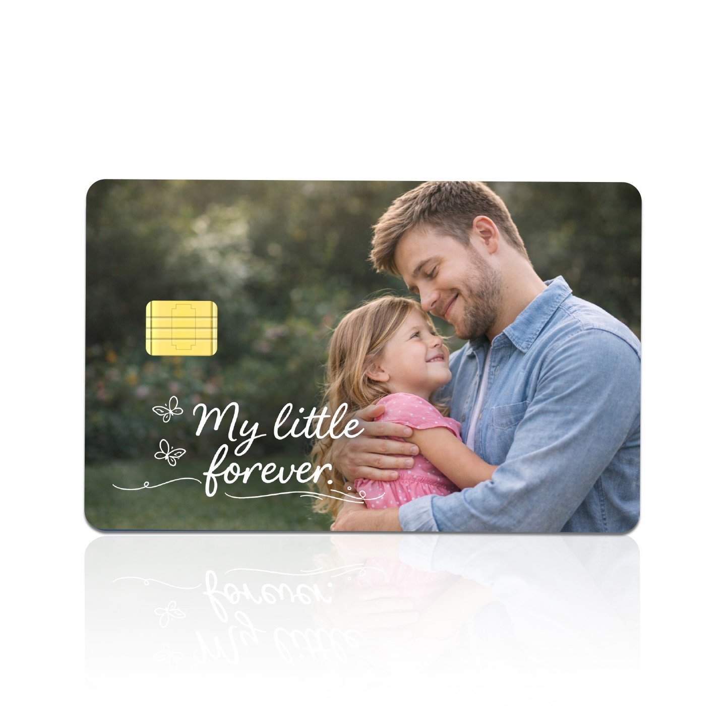 Custom Credit Card Wrap Skin Sticker Personalized Image Name Vinyl