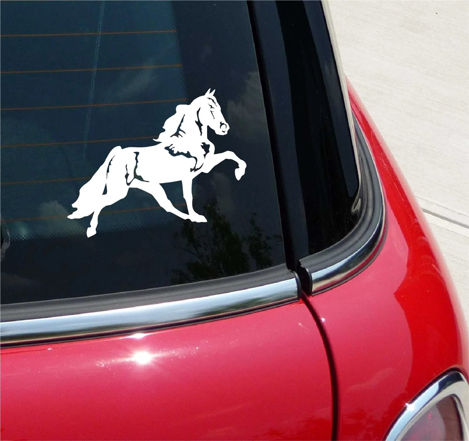 TENNESSEE WALKING HORSE HORSES GRAPHIC DECAL STICKER ART CAR WALL DECOR
