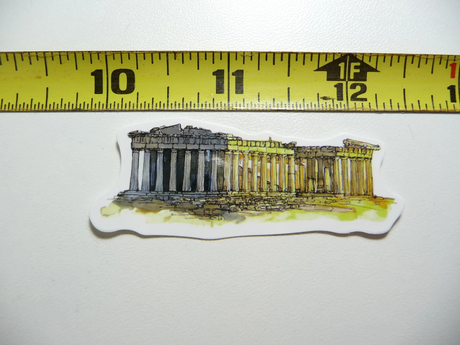 ACROPOLIS OF ATHENS GREECE SMALL STICKER DECAL LANDMARK TOURIST DESTINATION