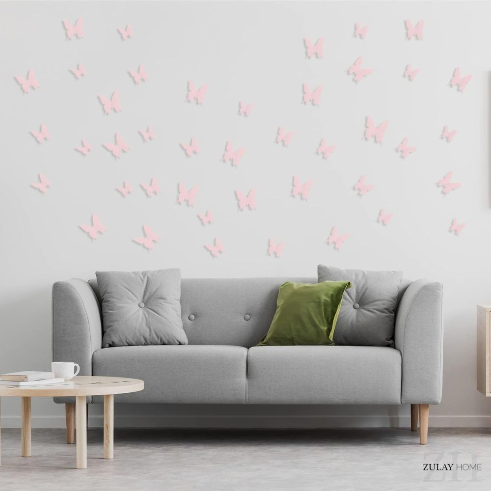 3D Butterfly Wall Decor 24/48pcs – DIY Removable Room, Party & Wedding