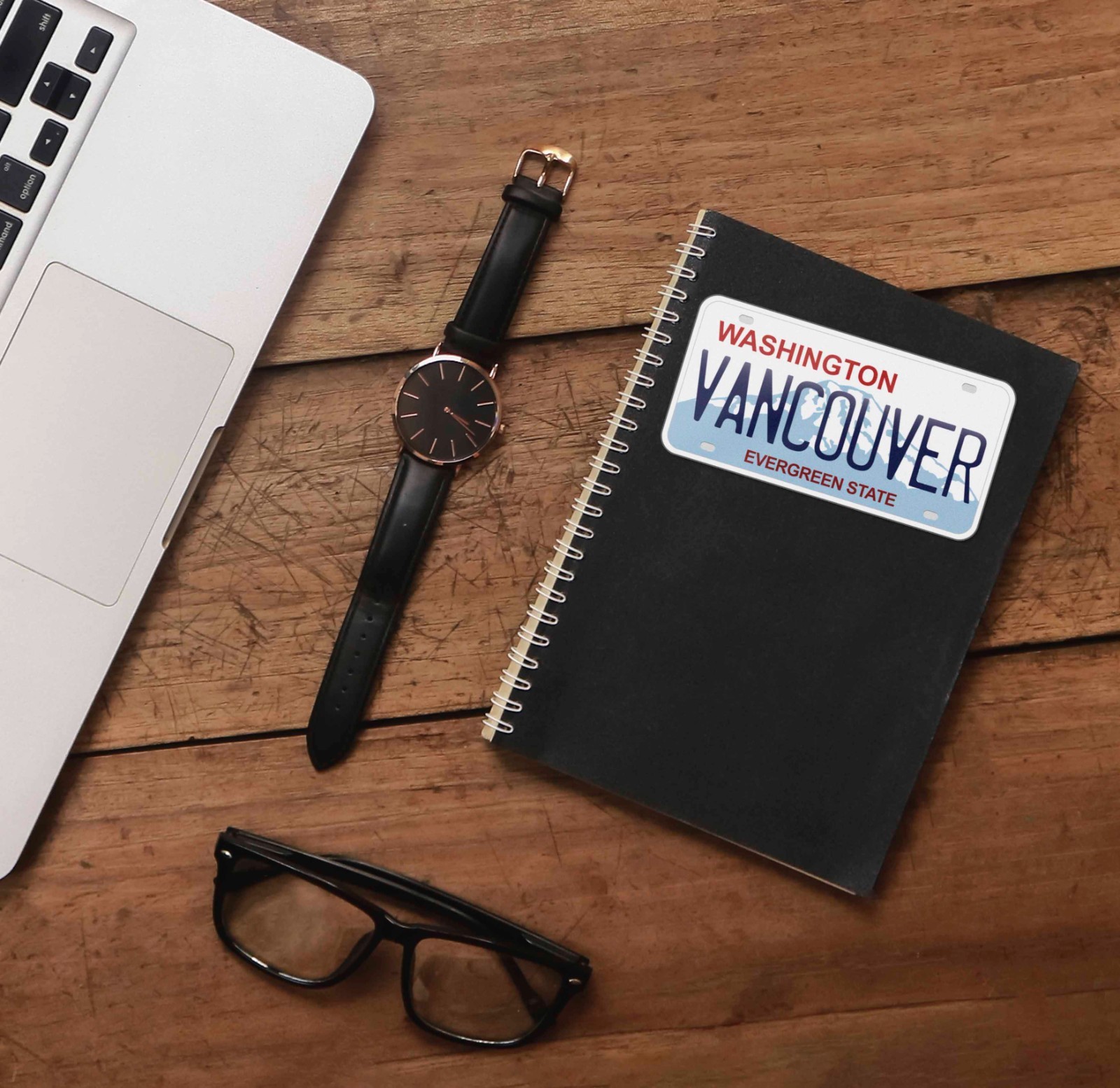 Washington License Plate Stickers – Choose From 20+ WA Cities & National Parks